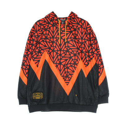 DOLLY NOIRE Felpa Cappuccio Uomo Bench Duomo Rovesciato Hoodie Over Bosco/red da uomo