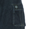 DOLLY NOIRE Jeans Uomo Cargo Long 903 Denim Pants Denim Blue da uomo