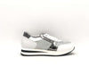DONNA SOFT Sneakers donna in pelle MOT035 white grigio