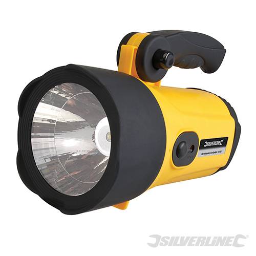 Torcia ricaricabile a LED con batteria agli ioni di litio 1 W Silverline Silverline