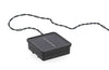 Bosso sintetico Gypsophila con 20 luci a led, ricarica solare, Ø28 cm