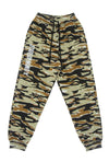 5TATE OF MIND Pantalone Tuta Felpato Uomo Box Logo Pants Camouflage da uomo