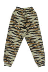5TATE OF MIND Pantalone Tuta Felpato Uomo Box Logo Pants Camouflage da uomo