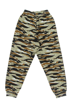 5TATE OF MIND Pantalone Tuta Felpato Uomo Box Logo Pants Camouflage da uomo