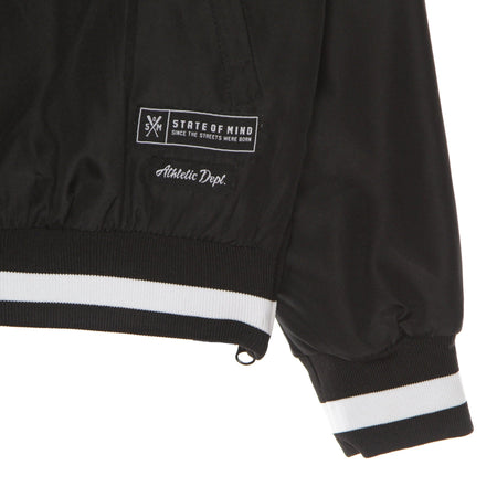 5TATE OF MIND Felpa College Uomo Campus Fleece Crewneck Black da uomo
