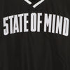 5TATE OF MIND Felpa College Uomo Campus Fleece Crewneck Black da uomo