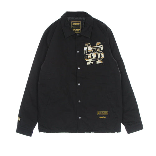 5TATE OF MIND Giacca Coach Jacket Uomo Monogram Jacket Black da uomo