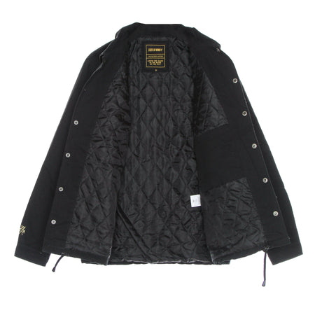 5TATE OF MIND Giacca Coach Jacket Uomo Monogram Jacket Black da uomo