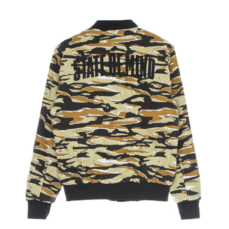 5TATE OF MIND Giubbotto Bomber Uomo Retrofuture Reversible Jacket Camouflage da uomo