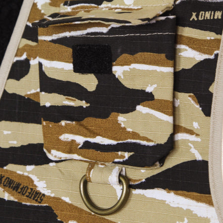 5TATE OF MIND Smanicato Uomo Retrofuture Vest Jacket Camouflage da uomo