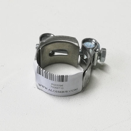Fascetta in acciaio stringi tubo larga a bullone