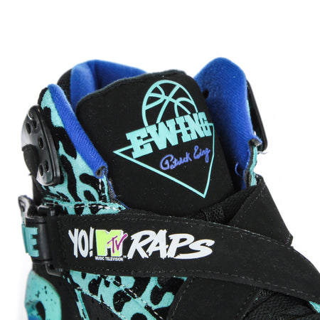 EWING ATHLETICS Scarpa Basket Uomo Rogue X Yo! Mtv Raps Black/teal da uomo