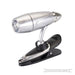 Lampada torcia da lettura luminosa girevole a LED con clip Silverline Silverline