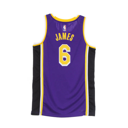JORDAN NBA Canotta Basket Uomo Nba Swingman Jersey Statement Edition 2020 No 6 Lebron James Loslak Field Purple da uomo