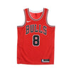 NIKE NBA Canotta Basket Uomo Nba Swingman Jersey Icon Edition 2020 No 8 Zach Lavine Chibul University Red/white/black da uomo