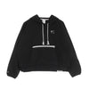 Nike Felpa Leggera Cappuccio Donna W Dri Fit Standard Issue Po Hoodie Black/pale Ivory da donna