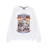 5TATE OF MIND Felpa Girocollo Uomo 10th Years Anniversary League Crewneck White da uomo