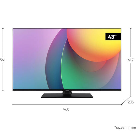Panasonic 43 led tb-43w60aez 4k ultra-hd smart tv