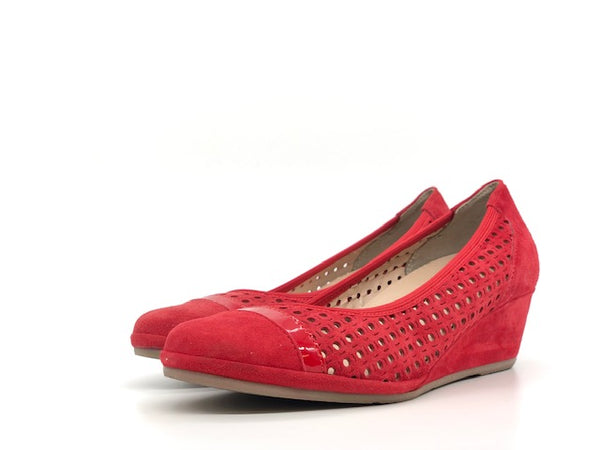 GRUNLAND Ballerina Rina rossa