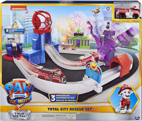 6061547 - Paw Patrol - Total City Rescue con veicolo di Marshall
