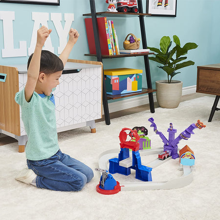 6061547 - Paw Patrol - Total City Rescue con veicolo di Marshall