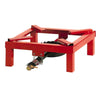 Fornellone a gas con telaio in ferro e bruciatore in ghisa 38 x 38 cm Mammuth