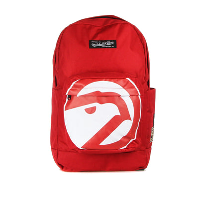 MITCHELL & NESS Zaino Uomo Nba Backpack Hardwood Classics Atlhaw Red da uomo