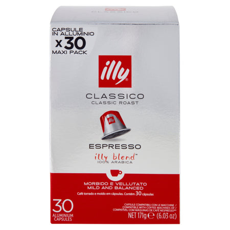 Illy Capsule Compatibili Nespresso 3 Conf. Da 10 Gusto Classico