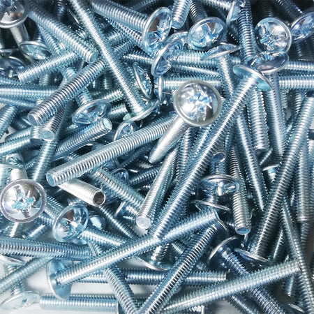 Vite testa bombata combi TMT ranellata pz 4x40mm - 10pz