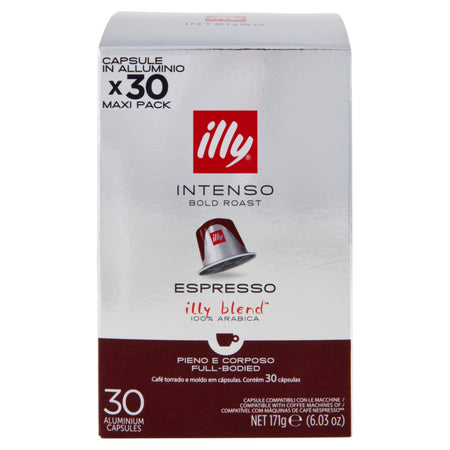 Illy Capsule Compatibili Nespresso 3 Conf Da 10 Gusto Intenso