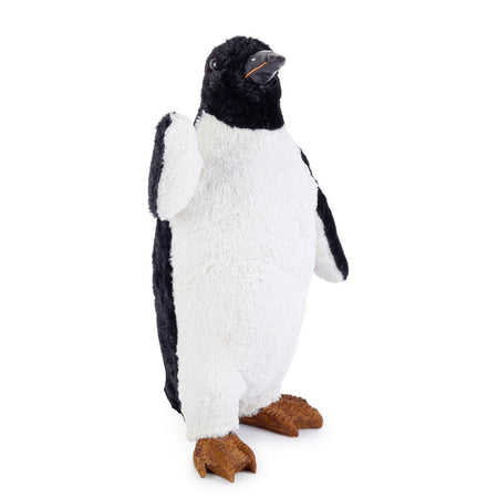 Pinguino decorativo "Sirio" in poliresina per decorazione natalizia