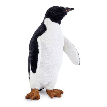 Pinguino decorativo "Sirio" in poliresina per decorazione natalizia