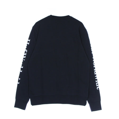 HUF Felpa Girocollo Uomo Essentials Domestic Crew Navy Blazer da uomo