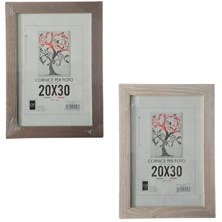 Cornice per Foto in Legno Shabby Chic 20x30