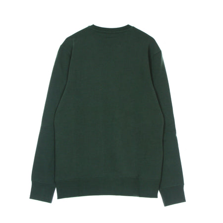 HUF Felpa Girocollo Uomo Roasted Crew Dark Green da uomo