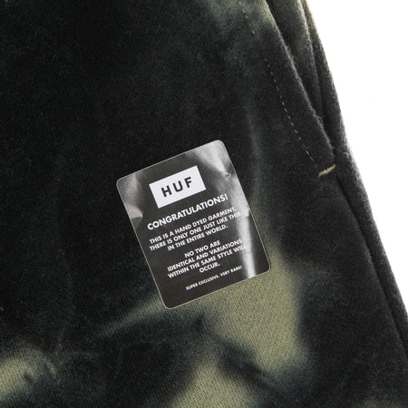 HUF Pantalone Tuta Felpato Uomo In Bloom Fleece Pant Olive da uomo