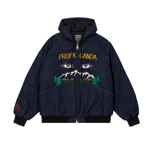 PROPAGANDA capispalla e giacche uomo propaganda prou707 raw denim da uomo