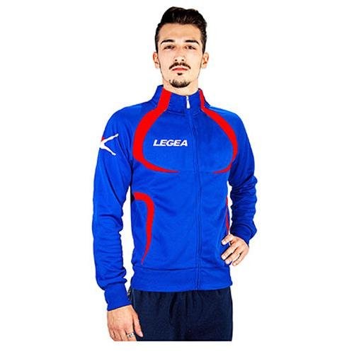 Giacca Tuta Blu-Rosso Unisex Adulto LEGEA Singapore Tornado