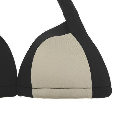 Byblos Bikini Triangolo Imbottito E Brasiliana Nero-Grigio