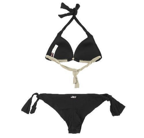 Byblos Bikini Triangolo Imbottito E Brasiliana Nero-Grigio