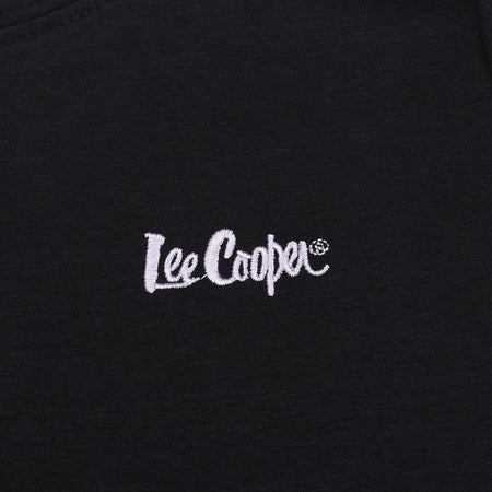 Lee Cooper Casual T Shirt Donna Nero