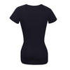 Lee Cooper Casual T Shirt Donna Nero