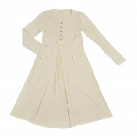 Camicia da notte Aurora Mandorla Love & Nature in cotone biologico 100%