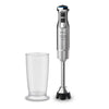 Frullatore a Immersione Alta Potenza con Asta Inox, Velocità Variabile Stepless, Funzione Turbo e Bicchiere 600 ml