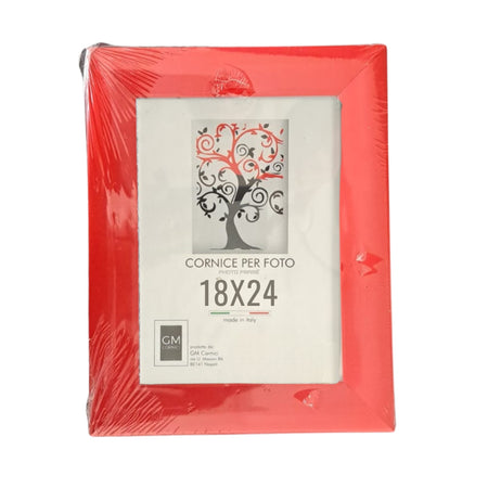 Cornice per foto in legno laccata 18x24 vari colori