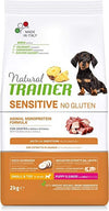 Natural Trainer Sensitive mangime secco Cani Puppy small & toy anatra e cereali integrali 2 kg