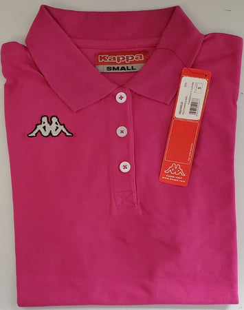 POLO DONNA T-SHIRT 3024WUO KAPPA CAROLS WSS 970 FUCHSIARED-GREYHUSKY