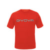 T-shirt Spot Manica Corta Uomo Givova MA008 Rosso