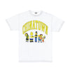 MARKET Maglietta Uomo Ha Ha Arc Tee X the Simpsons White da uomo