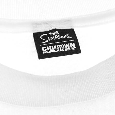 MARKET Maglietta Uomo Air Bart Arc Tee X the Simpsons White da uomo